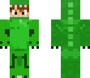green dinosaur