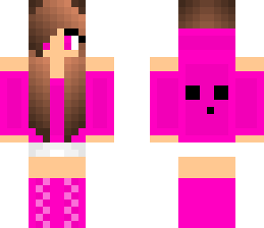 thank you all slime girl pink