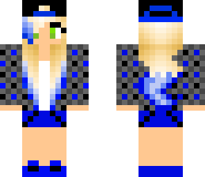 blue girl