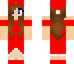 cute santa girl