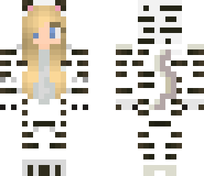 white tiger girl