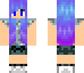 cute blue head