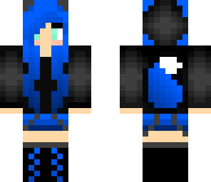 blue wolf girl