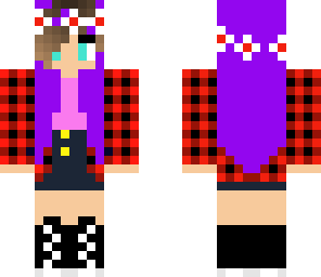 cute flannel chick