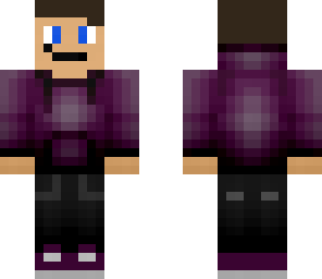 regular guy with purple sweater