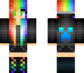 rainbow girl