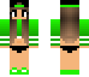 green hot girl
