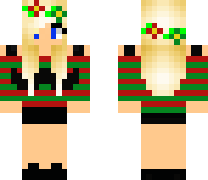 christmas version of my skin