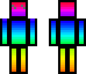 rainbow man in sunglasses 