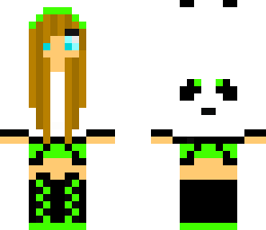 green panda