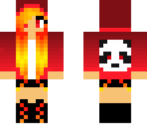 panda fire girl