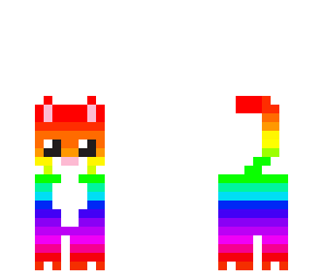 ranbow awesomeness cat