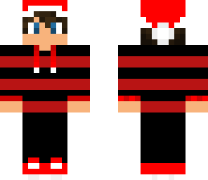 chrismas stripped hoodie