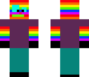 rainbow man