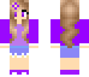 purple girl