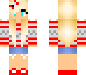 blonde sweater girl