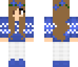 blue sweater girl