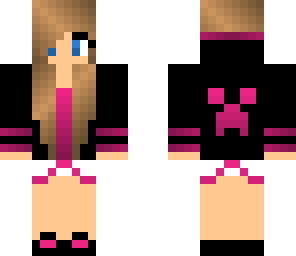 purple girl creeper