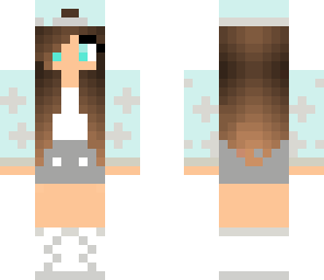icy blue girl