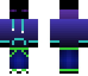 enderman in hoodie