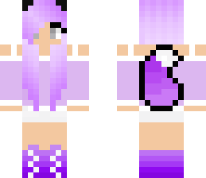 purple girl wolf