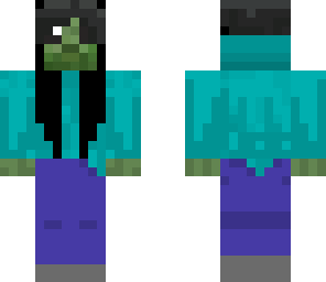 zombie girl in a hoodie