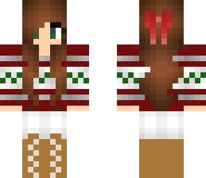 christmas sweater girl