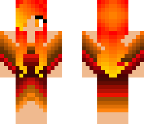 tribal fire princess skin
