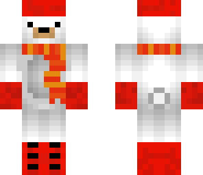 cozy polar bear