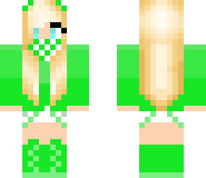 green ninja girl