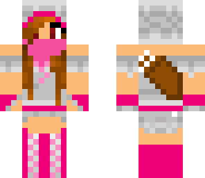 pink ninja girl