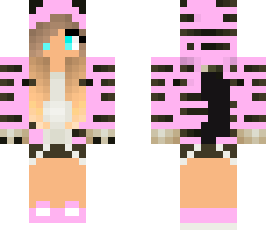 pink cat girl
