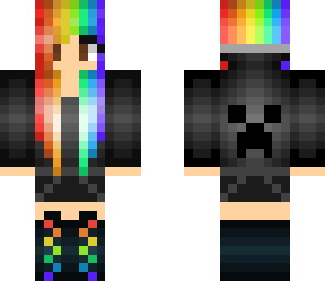 rainbow girl