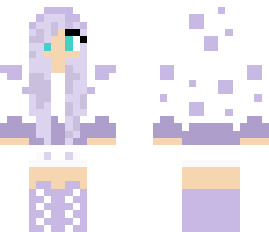 purple cupcake girl
