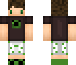 chibi boy edited green