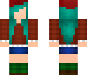 mia's christmas skin