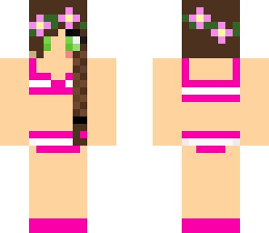pink bikini girl edited