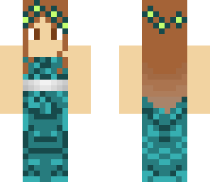 aqua ball gown