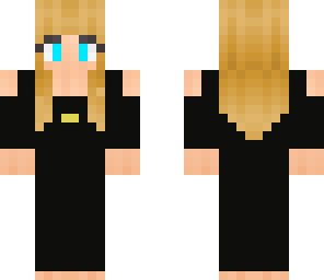 black dress girl