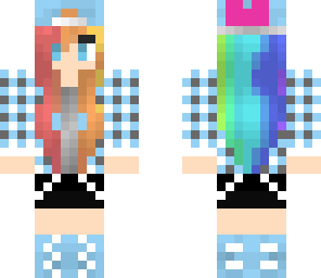 rainbow girl