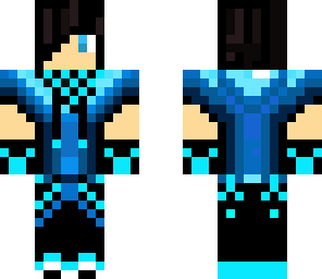 cool blue teen