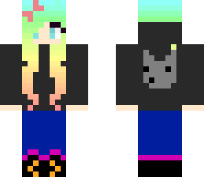 rainbow hoodie