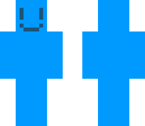 blue man