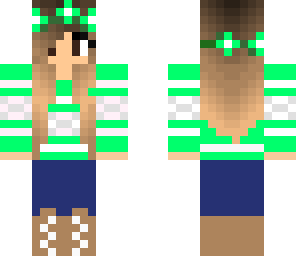 mint sweater girl