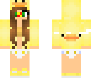 cute baby duck girl