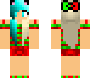 cute christmas skin