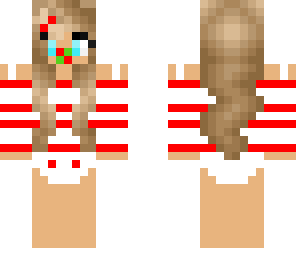 candy cane baby girl 2