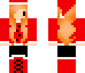 cute christmas chibi girl