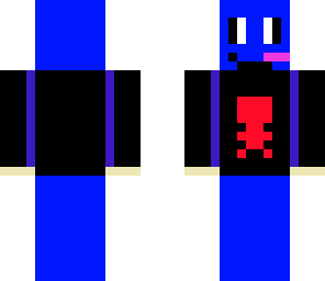 blue alien gamer
