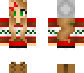 christmas sweater girl